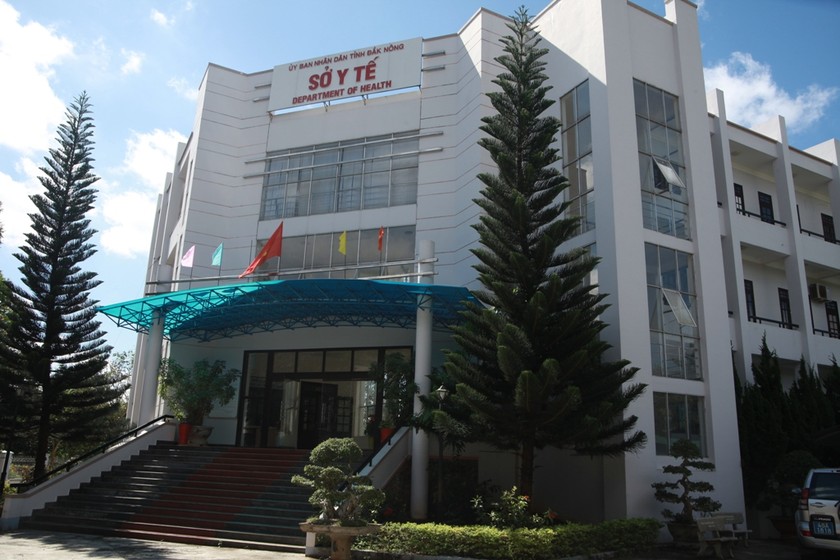 Trụ sở Sở Y tế tỉnh Đắk Nông.