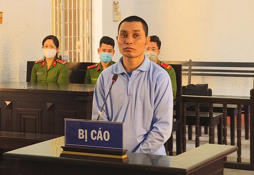 Bị cáo Y Phon Niê tại phiên sơ thẩm.