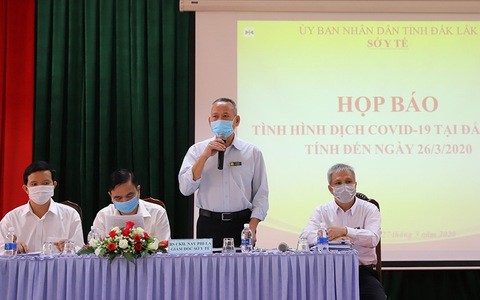 Giám đốc Sở Y tế Đắk Lắk công bố phương án phòng chống dịch 