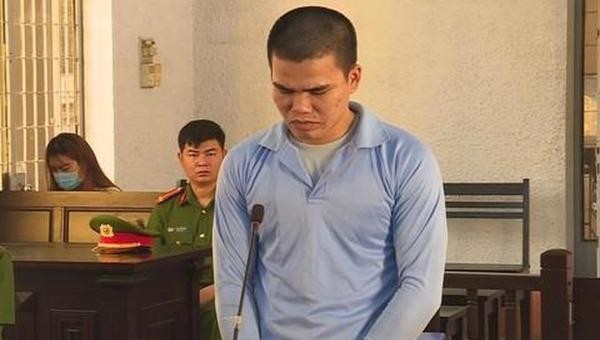 Bị cáo Trương Văn Đức tại phiên xử. Ảnh: Bảo Bình