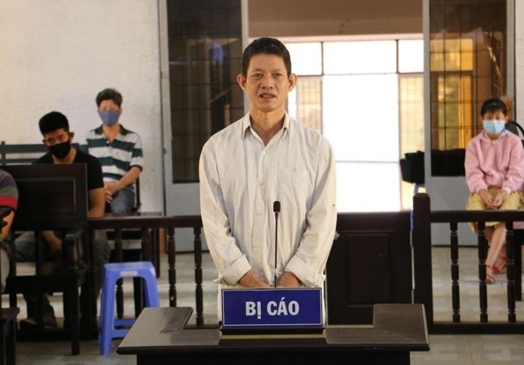 Bị cáo tại phiên xét xử. Ảnh: Nguyễn Lê