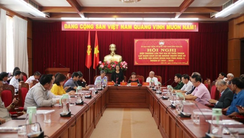 Hội nghị hiệp thương lần 2 của  tỉnh Đắk Lắk. 