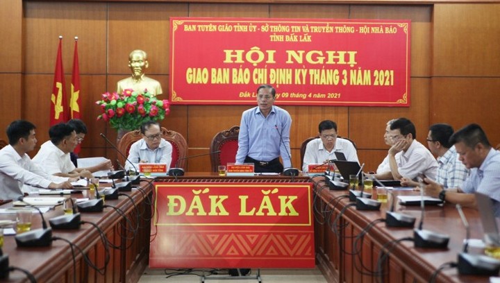 Tỉnh ủy Đắk Lắk thông tin về bầu cử ĐBQH và ĐB HĐND các cấp nhiệm kỳ 2021-2026.