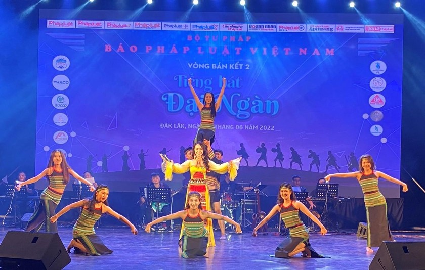 Liên hoan "Tiếng hát Đại ngàn" do Báo Pháp luật Việt Nam tổ chức 