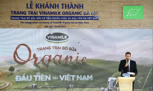 Vinamilk đánh dấu Việt Nam trên bản đồ Organic thế giới