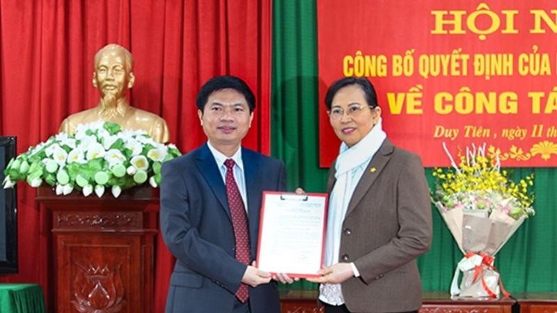 Hà Nam: Phó Chủ tịch UBND tỉnh được điều động giữ chức Bí thư Huyện ủy Duy Tiên
