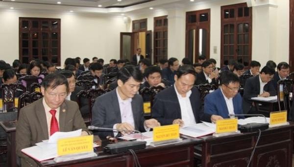 Hà Nam:Thảo luận Dự thảo Báo cáo chính trị (lần 1) trình Đại hội đại biểu Đảng bộ tỉnh lần thứ XX