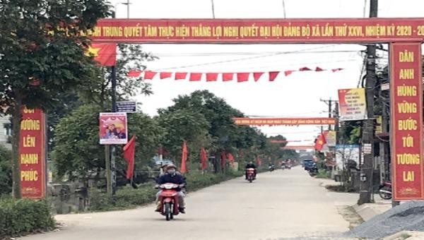 Đảng bộ xã Khánh Trung (huyện Yên Khánh, tỉnh NInh Bình) sẵn sàng cho Đại hội điểm cấp xã, nhiệm kỳ 2020-2025