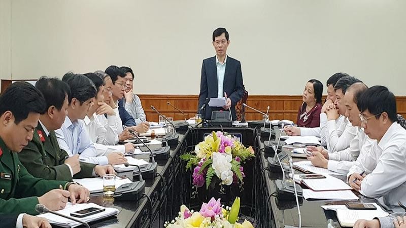 Phó Chủ tịch UBND tỉnh Bùi Quang Cẩm chủ trì cuộc họp của Ban chỉ đạo phòng, chống dịch bệnh Covid-19 tỉnh Hà Nam