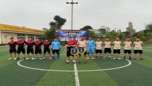 Khai mạc giải bóng đá tuổi trẻ Công an tỉnh Ninh Bình mở rộng năm 2020