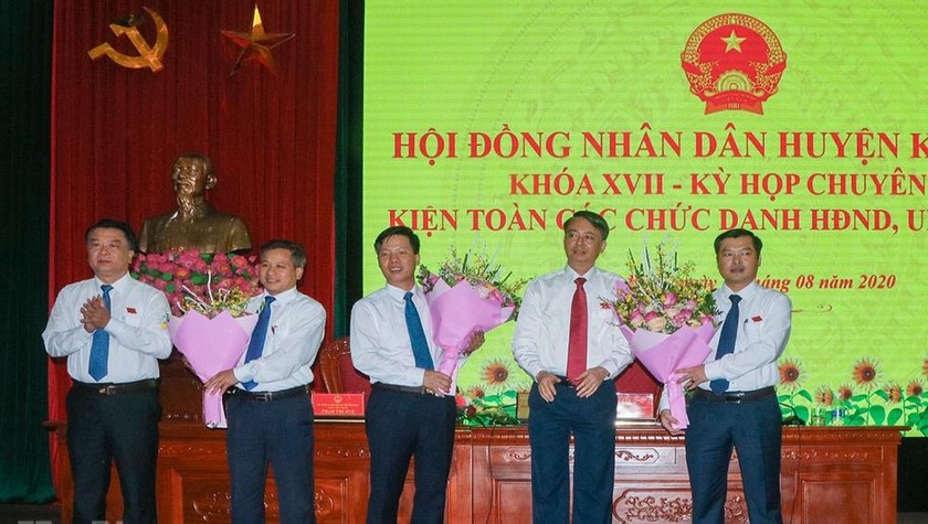 HĐND huyện Kim Bảng (Hà Nam) kiện toàn các chức danh lãnh đạo nhiệm kỳ 2016 - 2021