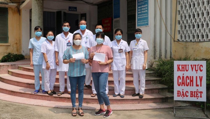 Hai bệnh nhân nhiễm Covid-19 ở Nam Định đã được xuất viện
