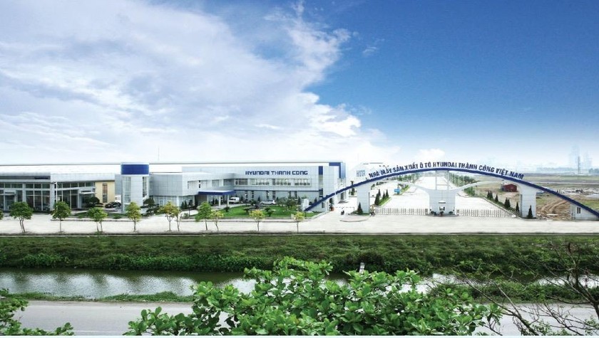 Nhà máy sản xuất ô tô Hyundai Thành Công.