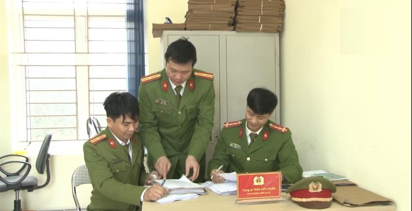 Lực lượng công an xã tại tỉnh Ninh Bình