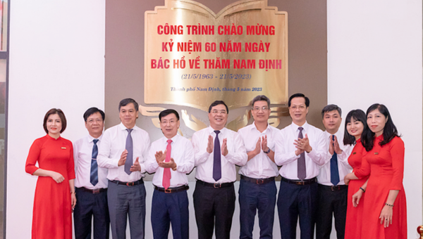 Trường Tiểu học Nguyễn Tất Thành – Công trình chào mừng kỷ niệm 60 năm Ngày Bác Hồ về thăm Nam Định