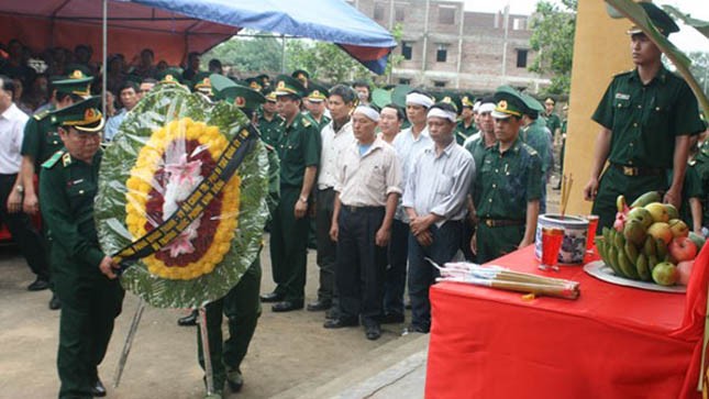 Truy phong, thăng hàm cho 2 chiến sĩ hy sinh tại cửa khẩu Quảng Ninh