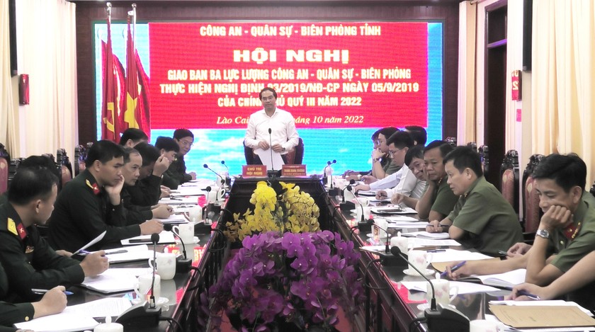 Lào Cai tăng cường công tác đảm bảo an ninh, quốc phòng