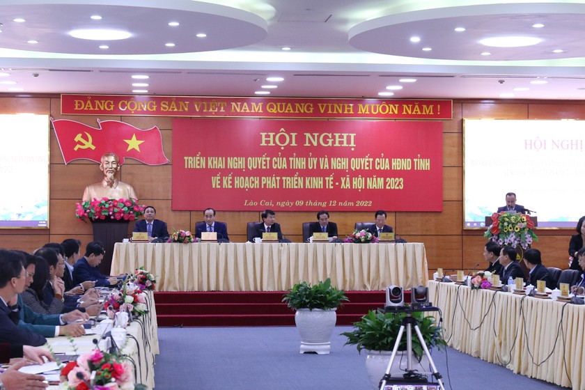 Lào Cai: Quyết tâm hoàn thành vượt mức các chỉ tiêu phát triển KTXH năm 2023 