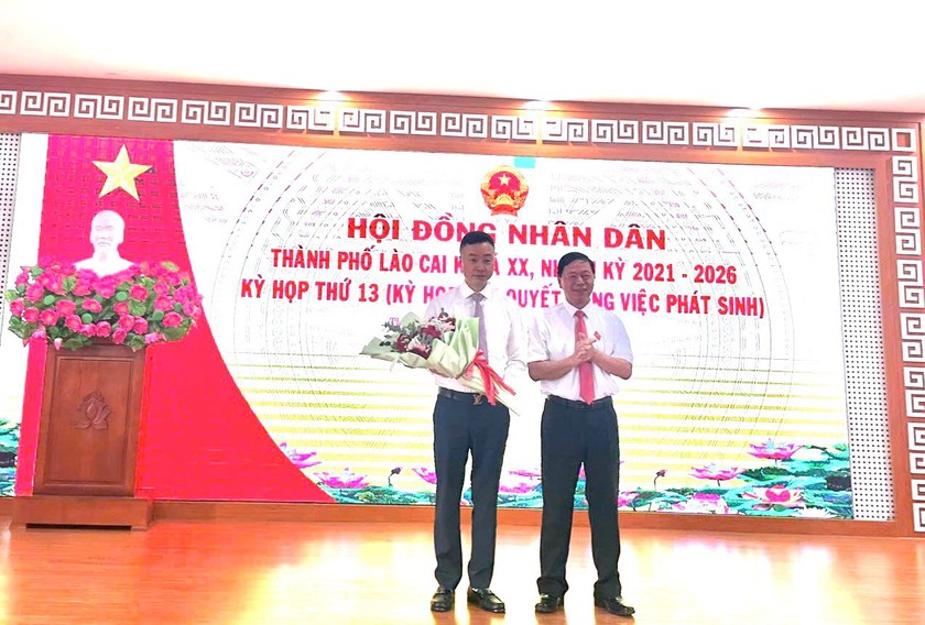 Ông Nguyễn Tiến Ngân được bầu làm Phó chủ tịch UBND thành phố Lào Cai