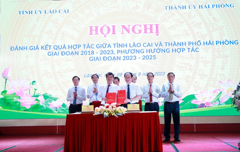 Lào Cai thúc đẩy, nâng cao hiệu quả hợp tác với thành phố Hải Phòng