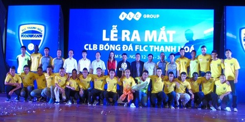 Ra mắt câu lạc bộ bóng đá FLC Thanh Hóa