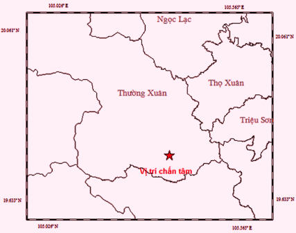 Động đất tại Thanh Hóa