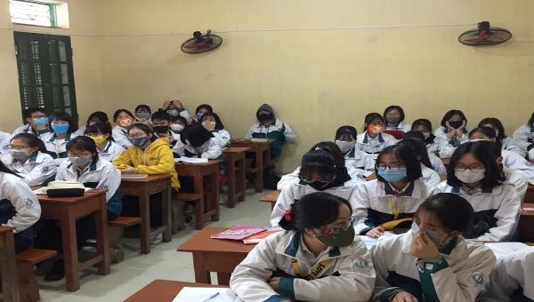 Thanh Hoá cho học sinh nghỉ học 1 tuần vì phòng chống dịch do nCoV