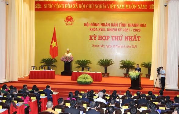 Kỳ họp thứ Nhất HĐND tỉnh Thanh Hóa khóa XVIII, nhiệm kỳ 2021 - 2026.