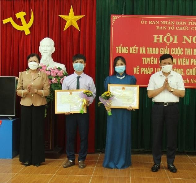 Thanh Hoá: Tổng kết cuộc thi Báo cáo viên, tuyên truyền viên pháp luật giỏi