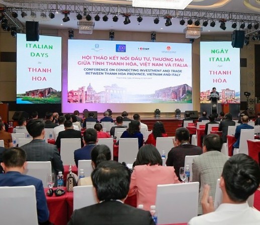 Hội thảo kết nối đầu tư, thương mại giữa tỉnh Thanh Hoá và Italia.
