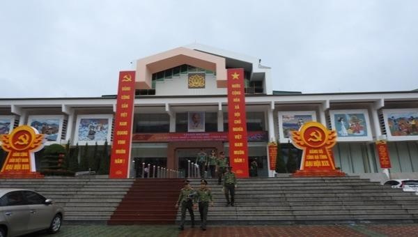 Đại hội Đại biểu Đảng bộ tỉnh Hà Tĩnh lần thứ XIX, nhiệm kỳ 2020 – 2025 được tổ chức tại Trung tâm Văn hóa - Điện ảnh tỉnh.