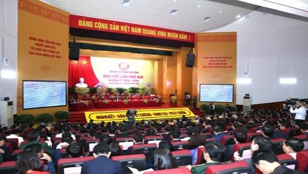 Đại hội đại biểu Đảng bộ tỉnh Hà Tĩnh lần thứ XIX đã hoàn thành chương trình đề ra.