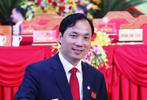 Đồng chí  Hoàng Trung Dũng - tân Bí thư Tỉnh ủy Hà Tĩnh.