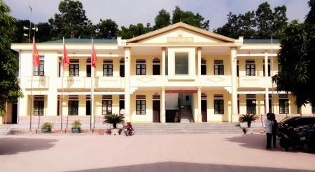 Trụ sở UBND xã Tân Dân huyện Đức Thọ, Hà Tĩnh