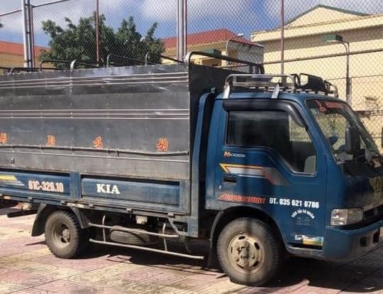 Chiếc xe tải hai đối tượng Nguyễn Văn Bình và Phan Đình Quý nhiều lần điều khiển đi trộm lợn.