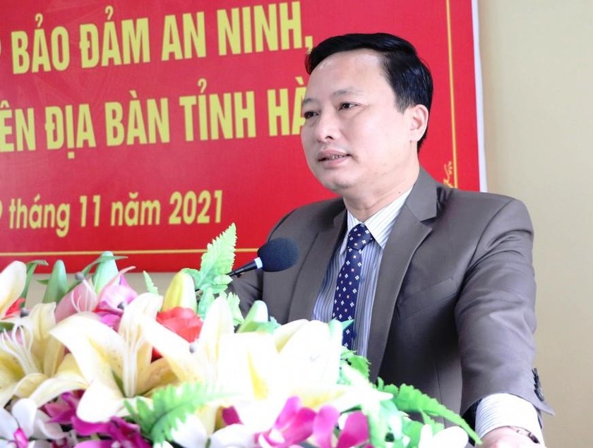 Tân Giám đốc Sở TTTT tỉnh Hà Tĩnh, ông Đậu Tùng Lâm.