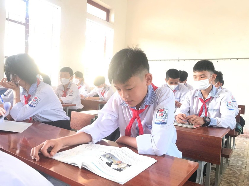 Em Nguyễn Văn Dương, học sinh lớp 8, Trường THCS Minh Lạc, huyện Cẩm Xuyên được Chủ tịch nước gửi thư khen.