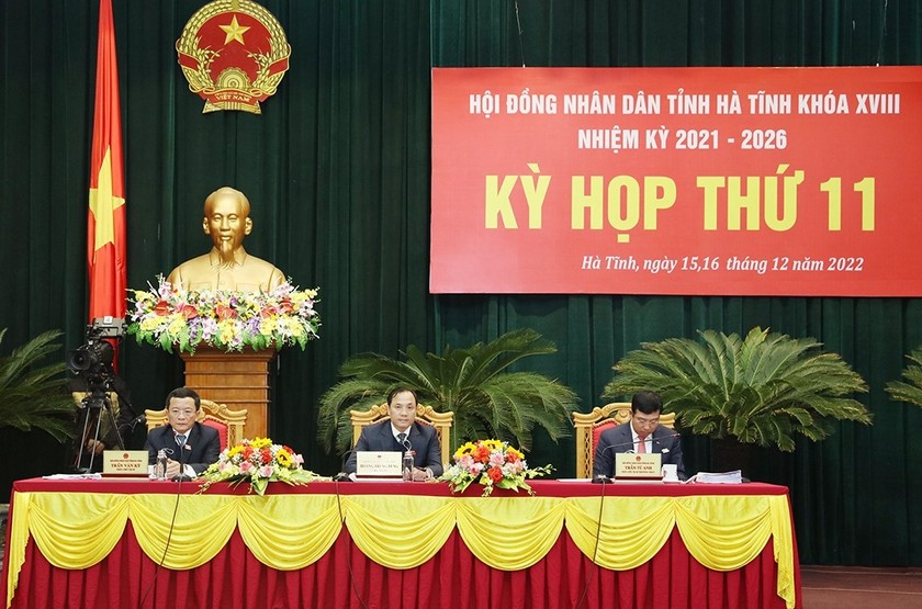 Kỳ họp thứ 11, HĐND tỉnh Hà Tĩnh bàn nhiều vấn đề quan trọng.