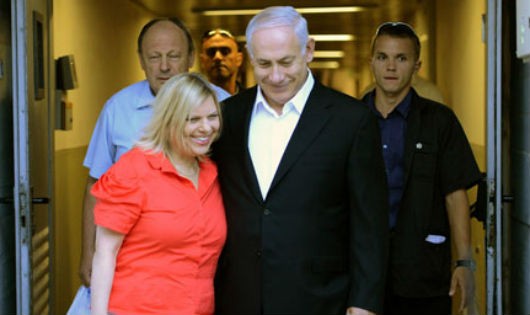 Sara Netanyahu và chồng