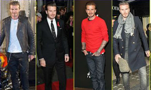 Ngắm gu thời trang đẳng cấp của David Beckham 