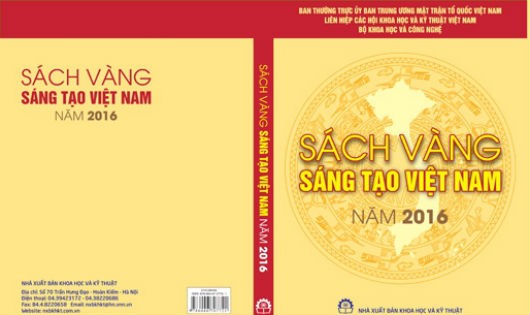 Phát hành Sách vàng Sáng tạo Việt Nam năm 2016
