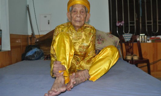 Cụ Phương đã ở tuổi 105