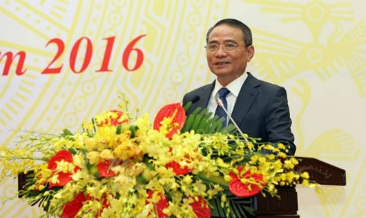 Ông Trương Quang Nghĩa thay ông Đinh La Thăng làm Bộ trưởng GTVT từ tháng 4/2016.