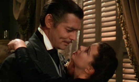 Tài tử Clark Gable và minh tinh Vivien Leigh trong Gone With the Wind