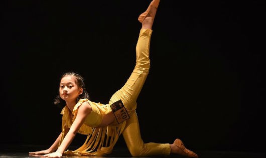 Dương Cẩm Tú đang thử sức với cuộc thi Tuyển chọn diễn viên ballet nhí