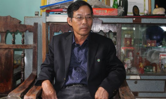 Ông Trần Thanh Bình kể lại quá trình đi tìm hài cốt đồng đội.