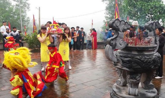 Lễ hội Kỳ Đồng tại xã Hồng Kỳ, huyện Yên Thế, Bắc Giang