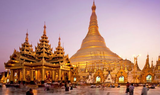  Shwedagon- Ngôi chùa linh thiêng ở Myanmar. 