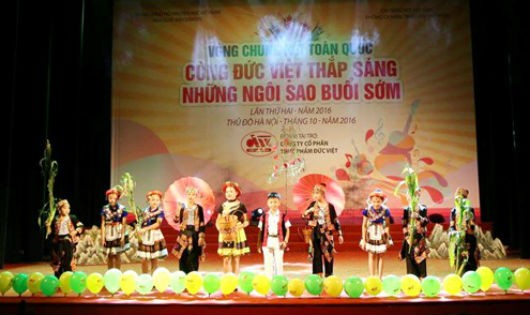 200 em tham gia Cùng Đức Việt thắp sáng Những ngôi sao buổi sớm