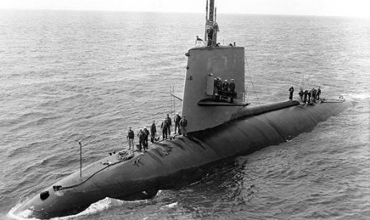 Scorpion trong một chuyến làm nhiệm vụ hồi tháng 4/1968. 